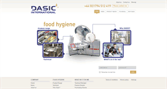 Desktop Screenshot of dasicfoodhygiene.co.uk